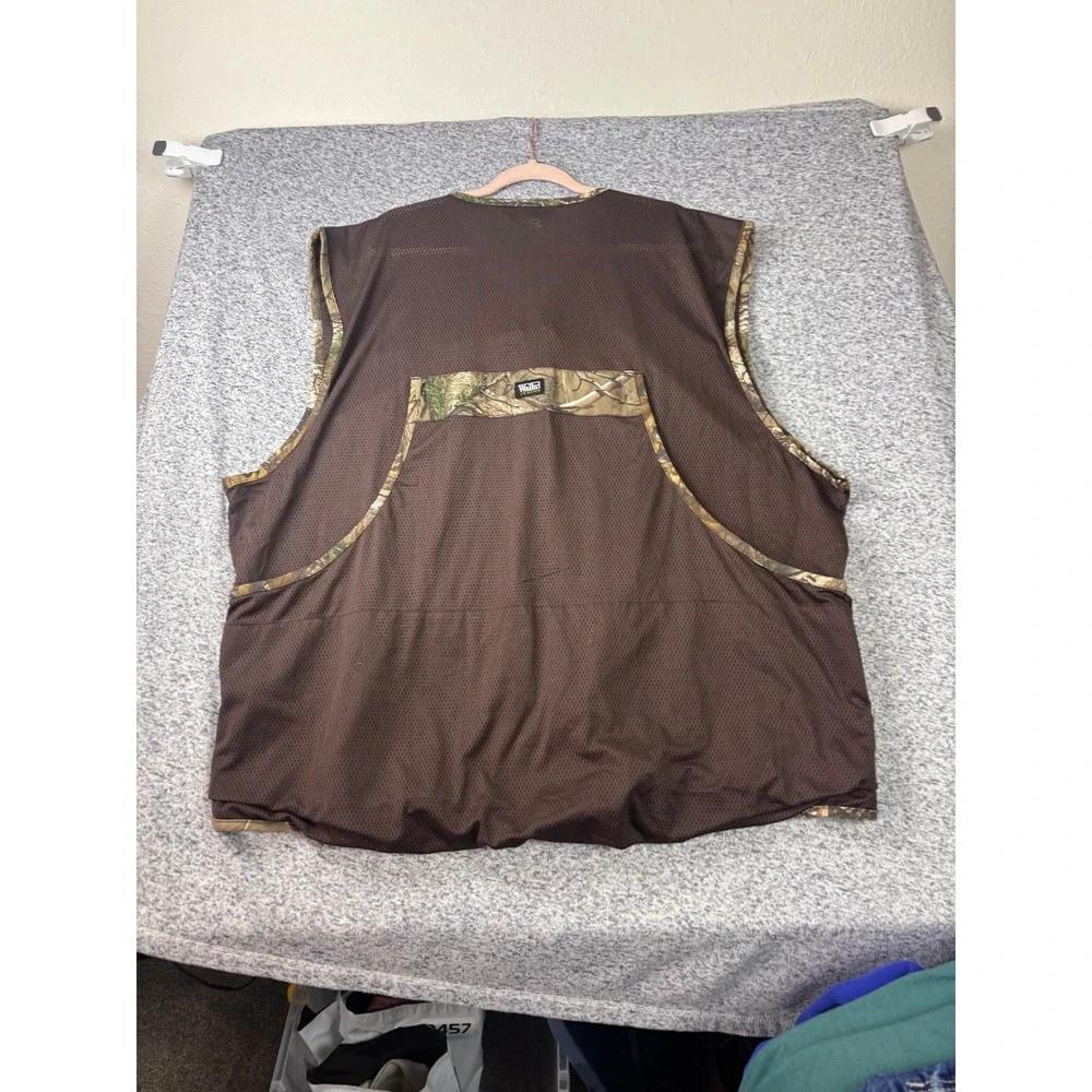 Walls Legend Shooting Vest Mens XL Brown Camo Mesh Hunting‎ DS38050
